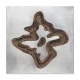 Untitled by Jeram Patel, Stainless steel and blowtorch on wood, sold Jun 2025