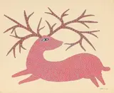 Untitled (Gond Art) by Jangarh Singh Shyam, 1994, Gouache on paper, sold Jun 2025