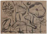 Untitled by Binode Behari Mukherjee, Ink on paper, sold Feb 2025