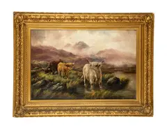 Untitled by Frank Moss Bennett, Oil on Canvas Painting, offered Nov 2025