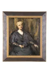 Untitled by Margaret Cox Herrick, Oil on Canvas Portrait Painting, offered Sep 2025