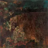 Untitled by Akbar Padamsee, Oil on canvas, sold Aug 2023