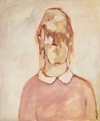 Untitled by Nalini Malani, Oil on canvas, sold Aug 2023