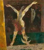 Untitled by K. K. Hebbar, Oil on canvas, sold Dec 2023