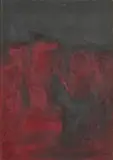 Untitled by Ram Kumar, Oil on canvas, sold Dec 2023