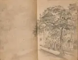 A Sketchbook by Ganesh Pyne, 1954, Ink and pencil on paper, sold Dec 2023