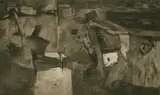Cloud Shadows by Ram Kumar, Oil on canvas, sold Dec 2023