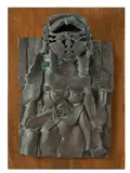 Untitled by K. Laxma Goud, Bronze mounted on wood, sold Feb 2024