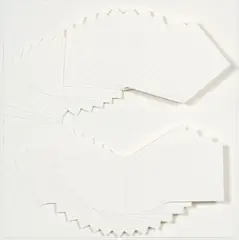 Papiers collés by Pol Bury, 1996, Collage sur papier, sold Jun 2026
