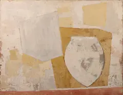 Le vase by Manolis Calliyannis, 1954, Huile sur toile, sold Jun 2026