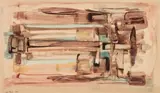 Sans titre by Roger Edgar Gillet, 1954, Aquarelle sur papier, sold Jun 2026