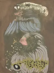Nicolas Flamel by Jacques Hérold, 1971, Huile sur toile, sold Jun 2026