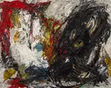 La lumière et le noir by Ger Lataster, 1962, Huile sur toile, sold Jun 2026