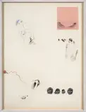 Sans titre by Joël Kermarrec, circa 1977, Ensemble de 2 techniques mixtes et collages sur papiers, sold Jun 2026