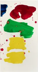 Sans titre (SF64-565) by Sam Francis, 1964, Acrylique sur papier, sold Jun 2026