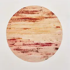 Sans titre by René Laubies, Huile et pastel sur papier marouflé sur toile, sold Jun 2026