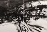 Sans titre by T'ang Haywen, circa 1980, Gouache sur papier (diptyque), sold Jun 2026