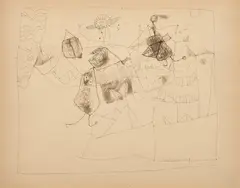 Sans titre by Guillaume Cornelis van Beverloo, 1949, Encre sur papier, sold Jun 2026