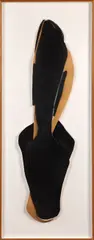 Composition abstraite by Jean-Charles Blais, 1994, Craie et peinture sur papier, fusain sur papier huilé (en 3 parties) Porte une étiquette de la Galerie Yvon Lambert au d, sold Jun 2026