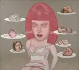 Hoofdschotels (They gave her power over them) by Pat Andrea, 2001-02, Huile et caséine sur toile, sold Jun 2026