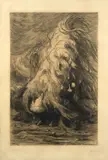 Le battage du blé by Victor Prouvé, Gravure en noir, sold Sep 2026