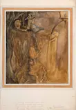 La coquille d'escargot by Arthur Rackham, Plume et encre de chine, lavis brun, rehauts d'aquarelle et de gouache, sold Sep 2026