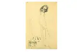 R.a. (1907-1989) by Feliks Topolski, pencil and ink, offered Apr 2020