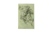 R.a. (1907-1989) by Feliks Topolski, charcoal and pastel, offered Apr 2020