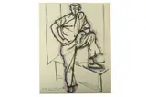 R.a. (1922-2009) by John Craxton, ink and gouache, offered Apr 2020