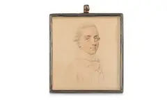 Untitled by John Smart, Watercolour on paper Silver frame, offered Mar 2020