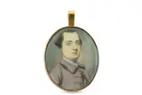Untitled by Samuel Collins, 1758, Watercolour on ivory Oval, offered Mar 2020