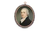 Untitled by Charles Robertson, Watercolour on ivory Gold mounted silver-metal frame set with paste border Oval, offered Mar 2020