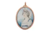 Untitled by Joseph Bowring, Watercolour on ivory, offered Mar 2020