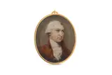 Untitled by Andrew Plimer, 1786, Watercolour on ivory Set in later, offered Mar 2020