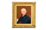 Untitled by John Comerford, Watercolour on ivory Original ormolu frame with laurel and berry border Rectangle, offered Mar 2020