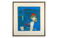 Untitled by Roger Cecil, oil, offered Mar 2020