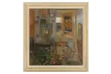 Untitled by Richard Pikesley, oil on canvas, offered Mar 2020