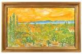 Untitled by Harald Marenholtz, oil on canvas, offered Mar 2020