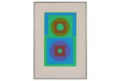 Untitled by Bob Crossley, screenprint, offered Mar 2020