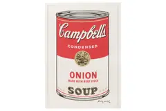 Campbell’s Soup by Andy Warhol, Lithograph print Edition of, offered Mar 2020