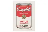 Campbell’s Soup by Andy Warhol, Lithograph print Edition of, offered Mar 2020