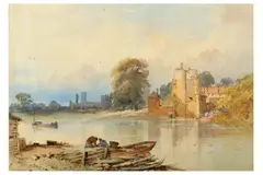 Untitled by Thomas Miles Richardson Junior, watercolour, offered Mar 2020