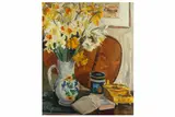 Untitled by Paul Lucien Maze, oil on canvas, offered Mar 2020