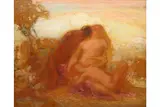 Untitled by William Shackleton, oil on board, offered Mar 2020