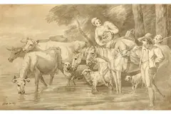 John white abbott by John White Abbott, watercolor, offered Mar 2020