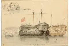 Untitled by Edward William Cooke, watercolour, offered Mar 2020