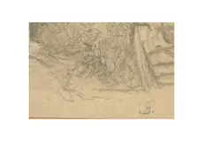 Untitled by George Smith, pencil, offered Mar 2020