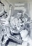 Peace in our time by Edward Tennyson Reid, pencil, sold Apr 2017