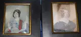 Miniature portrait of Eliza Cazamajor Rogers by J Marchmont Moore, oil, sold Mar 2017