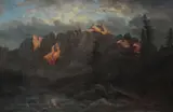 Untitled by Carl Hasch, oil on canvas, sold Mar 2017